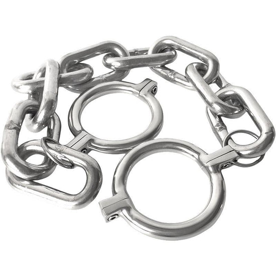 THORN GARDEN™ 3.31Ib 0.63in thick Stainless steel ankle cuffs free shipping