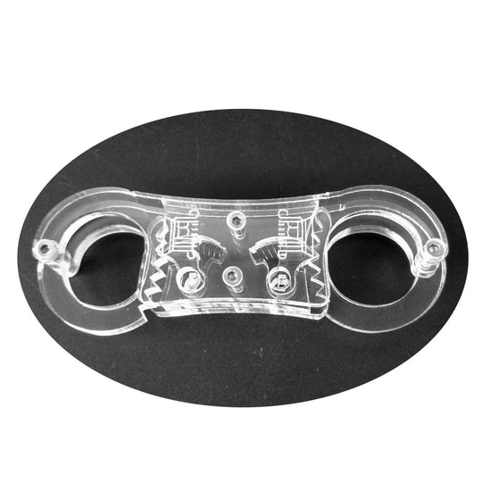 THORN GARDEN™ High-Quality Transparent Thumb Cuffs for BDSM Play