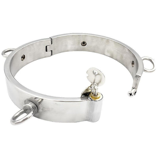 THORN GARDEN™ 0.95kg 3cm high stainless steel bdsm collar and free shipping