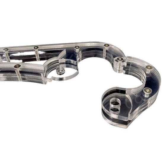 THORN GARDEN™ transparent straight bar wrists and neck restraint free shipping