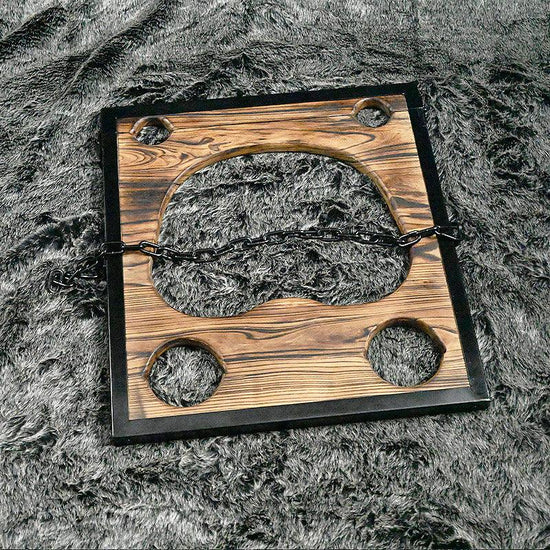 THORN GARDEN™ wooden bondage bdsm elm buttocks pillory and free shipping