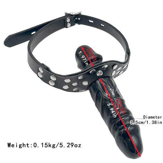 THORN GARDEN™ Double-ended flesh color medical silicone dildo gag free shipping