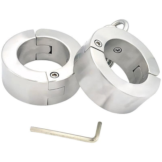 THORN GARDEN™ 3.2kg 4cm high Stainless steel screw lock handcuffs with free shipping