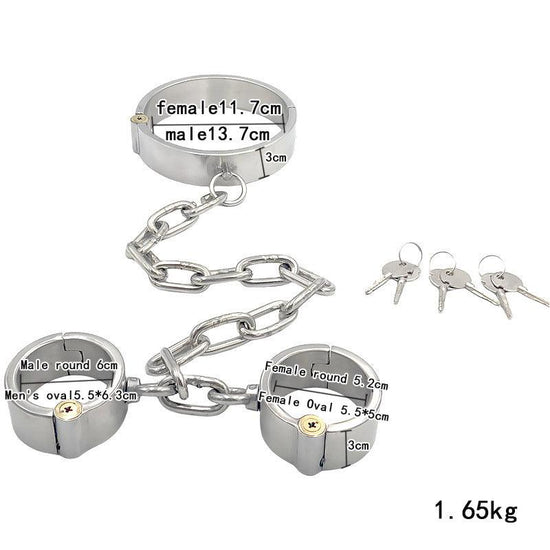 THORN GARDEN™ 1650g 3cm heigh Hand and neck restraint set free shipping