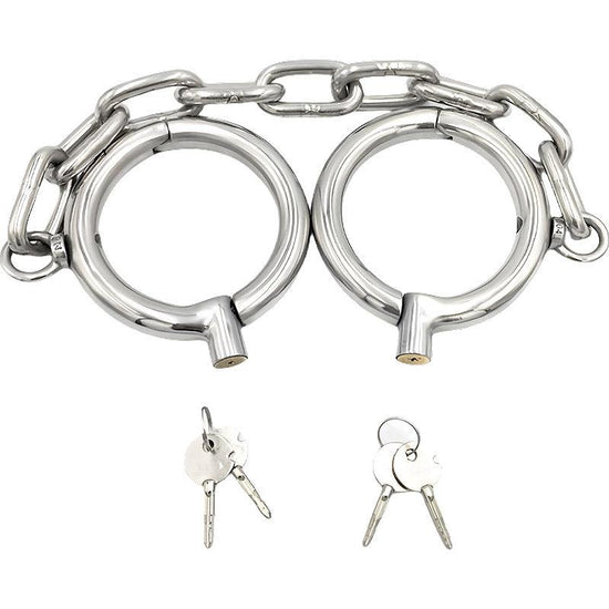 THORN GARDEN™ about 1kg thick 1.6cm Stainless steel ankle cuffs free shipping
