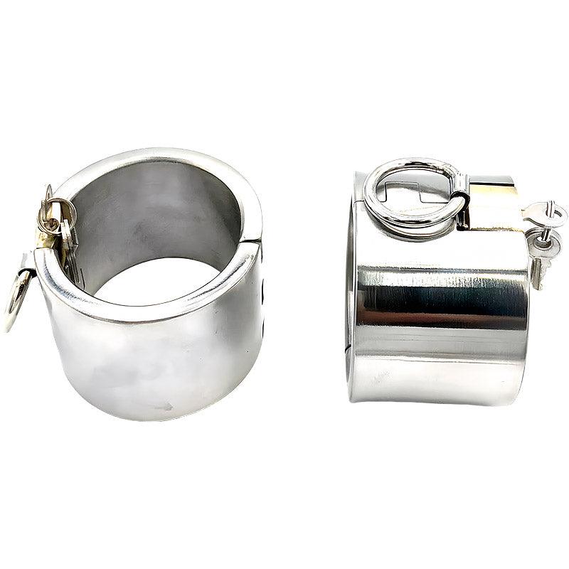 THORN GARDEN™ about 4600g 5cm heigh Stainless Steel Hand, Foot and Neck Restraint Set