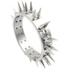 THORN GARDEN™ about 1.2kg 4cm high stainless steel bdsm collar and free shipping