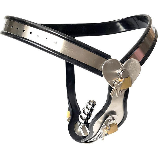 THORN GARDEN™ chastity belt for women that can be paired with anal and vaginal plugs