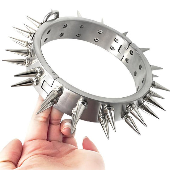 THORN GARDEN™ about 3700g 3cm heigh Hand, foot and neck restraint set free shipping