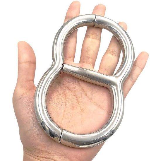 THORN GARDEN™ 0.5kg Stainless steel 8 shape handcuffs free shipping