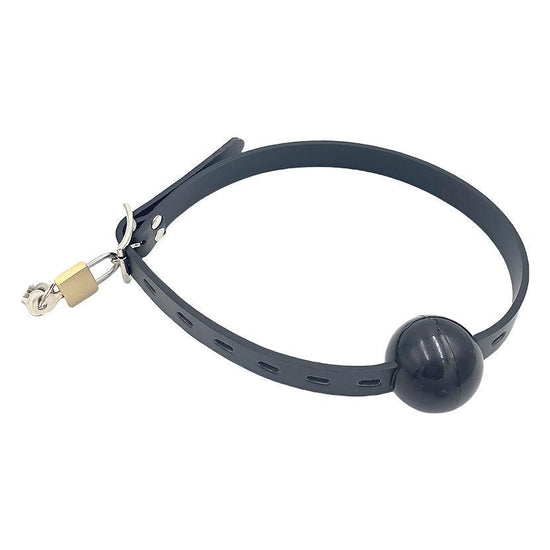 THORN GARDEN™ bdsm leather silicone material bell mouth plug free shipping