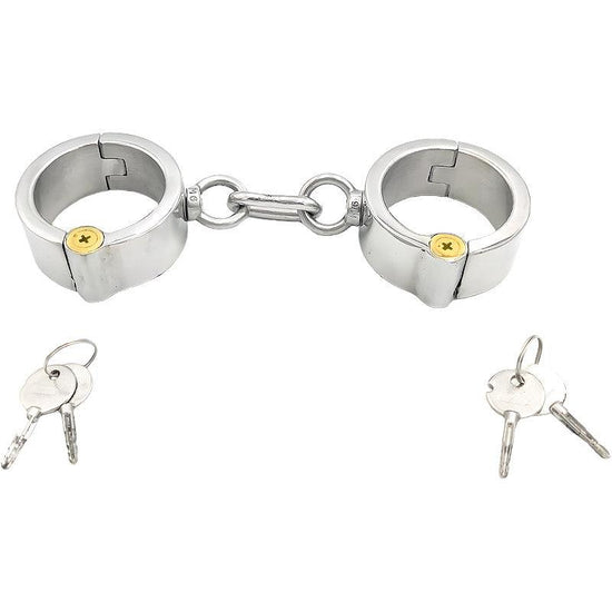 THORN GARDEN™ 0.8kg 3cm high Stainless steel lock handcuffs free shipping