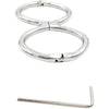 THORN GARDEN™ 0.15kg Stainless Steel 8 shape handcuff free shipping