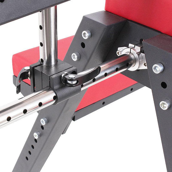 THORN GARDEN™ red leather bdsm horse bench- free shipping