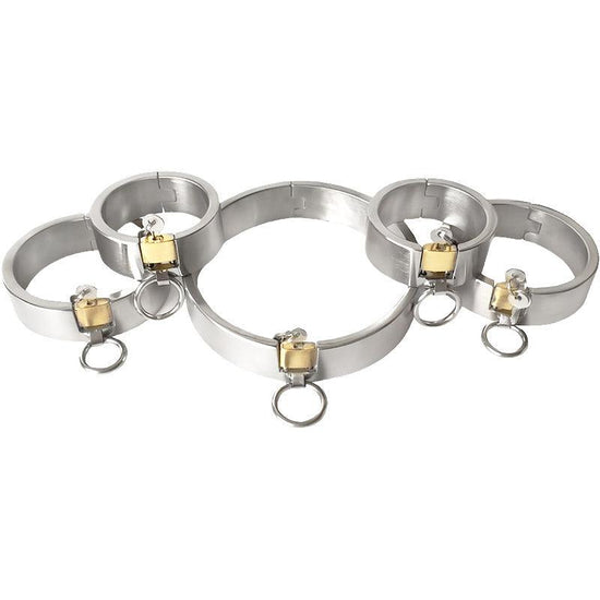 THORN GARDEN™ about 3600g 3cm heigh Hand, foot and neck restraint set free shipping