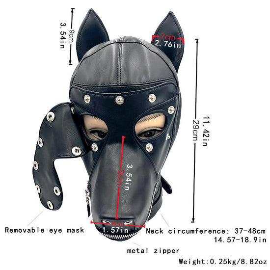 THORN GARDEN™ bdsm doggy style fully face hood free shipping
