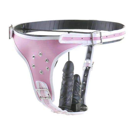 THORN GARDEN™ Removable dildo leather pants free shipping