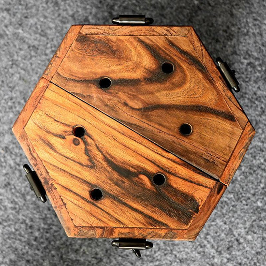 THORN GARDEN™ bdsm Solid wood head closed hanging box free shipping