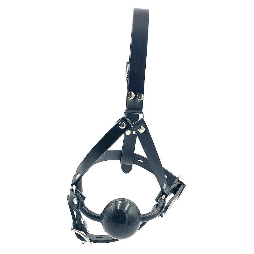 THORN GARDEN™ Harness type silicone ball gag free shipping