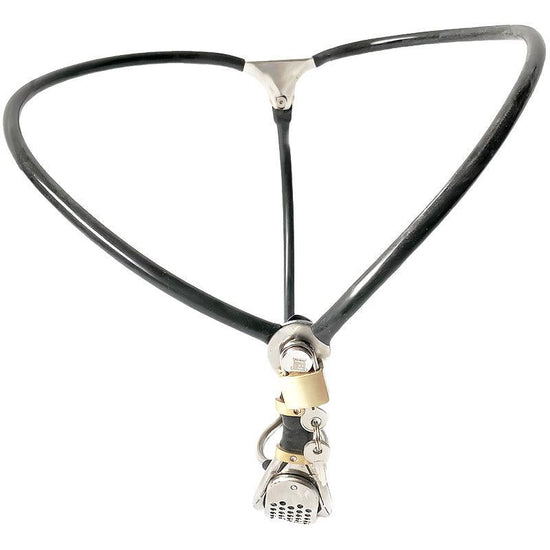 THORN GARDEN™ Female invisible chastity belt with vaginal plug butt plug free shipping