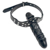 THORN GARDEN™ Double-ended black medical silicone dildo gag free shipping