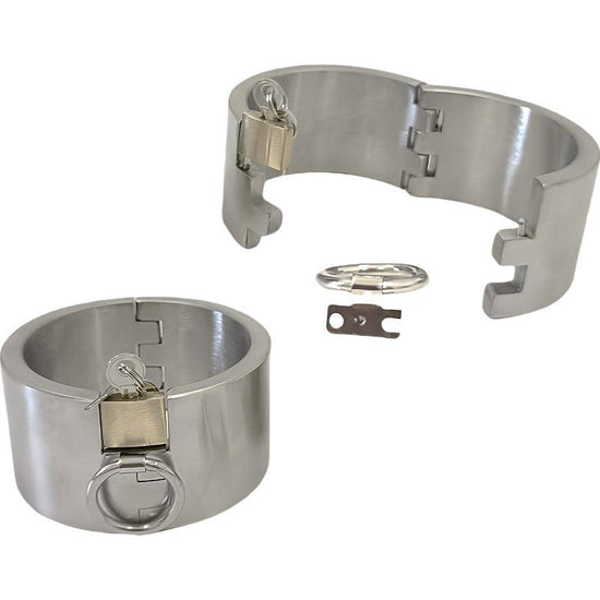 THORN GARDEN™ 1.3kg height 5cm stainless steel ankle cuffs and free shipping