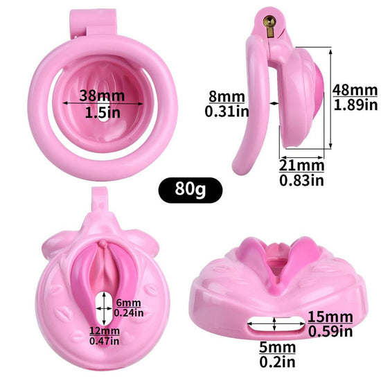 THORN GARDEN™ Hard resin Male chastity device
