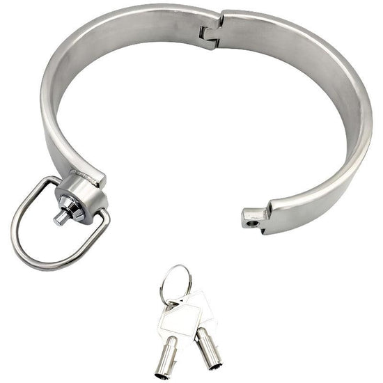 THORN GARDEN™ about 0.6kg 2.5cm high stainless steel bdsm collar and free shipping