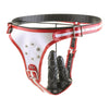 THORN GARDEN™ Removable dildo leather pants free shipping