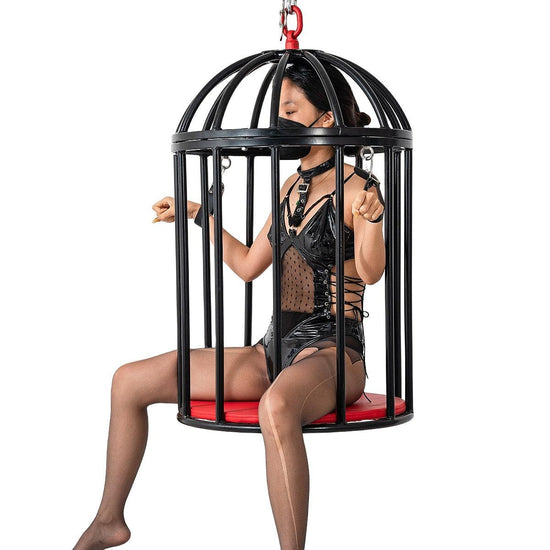 THORN GARDEN™ metal hanging bondage cage free shipping