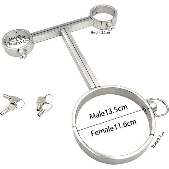 THORN GARDEN™ 1.4kg height 2.5cm Integrated hand and neck shackles free shipping