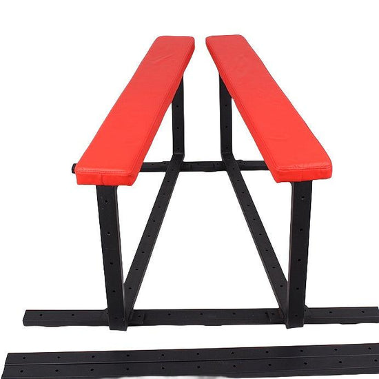 THORN GARDEN™ red leather bdsm bench - free shipping