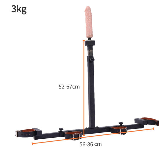 THORN GARDEN™ metal spreader bar with dildo bar - free shipping