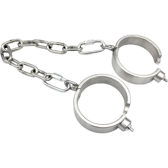 THORN GARDEN™ about 1kg height 2.5cm metal bondage ankle cuffs and free shipping