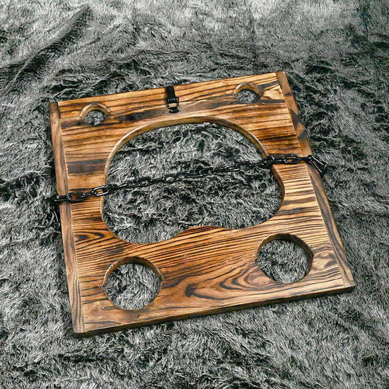 THORN GARDEN™ wooden bondage bdsm elm buttocks pillory and free shipping