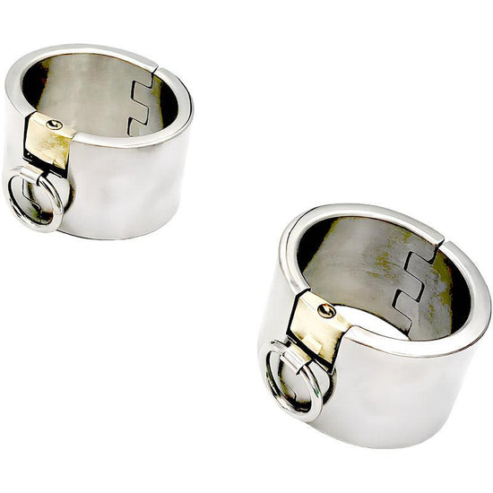 THORN GARDEN™ 1.1kg 5cm heigh Stainless steel padlock handcuffs free shipping