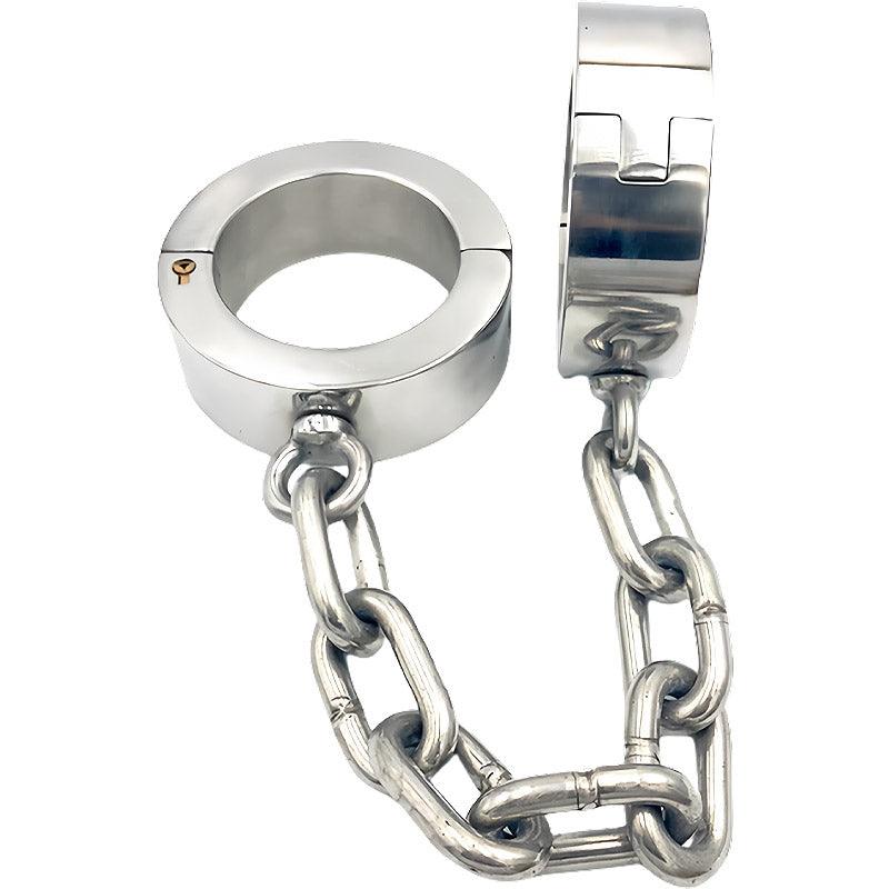 THORN GARDEN™ 4.65/5kg height 4cm Stainless steel ankle cuffs and free shipping