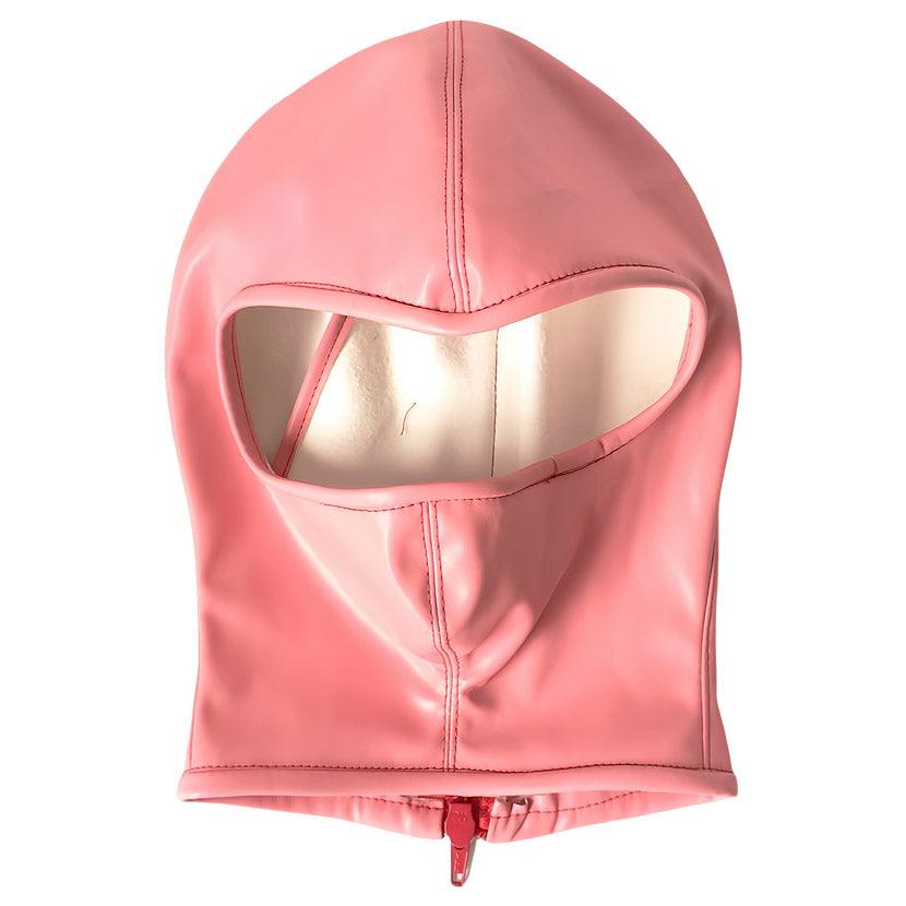 THORN GARDEN™ bondage PU leather hood with exposed eye sockets free shipping