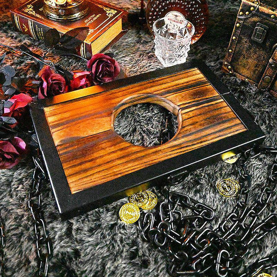 THORN GARDEN™ bdsm wooden neck bondage elm and free shipping