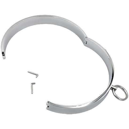 THORN GARDEN™ 0.8kg 2cm high thimble style stainless steel bdsm collar and free shipping