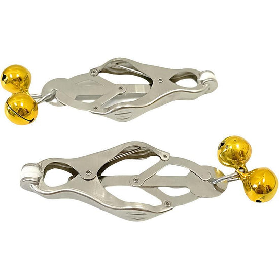 THORN GARDEN™ Double bell butterfly nipple clamp labia clamp free shipping