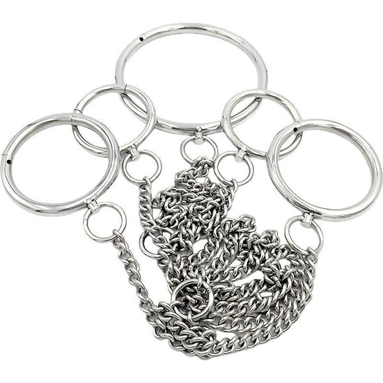THORN GARDEN™ 1.6kg 1cm thick Ring hand foot neck cuffs free shipping