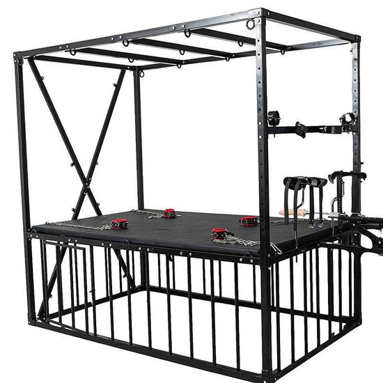 THORN GARDEN™ bdsm cage bed with sex machine - Free Shipping