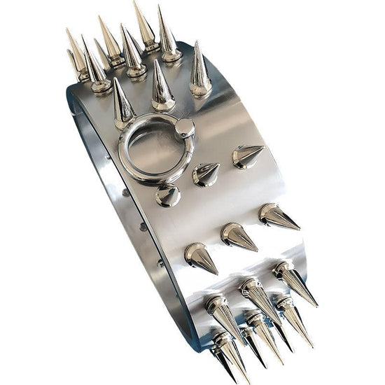 THORN GARDEN™ 1.8kg 6cm high stainless steel bdsm collar and free shipping