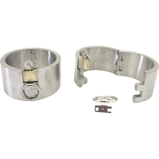 THORN GARDEN™ 1.3kg height 5cm stainless steel ankle cuffs and free shipping