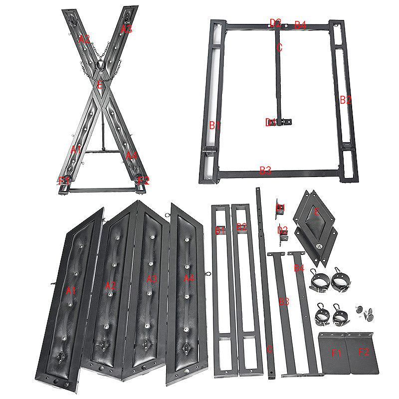 THORN GARDEN™ black st andrews cross - free shipping