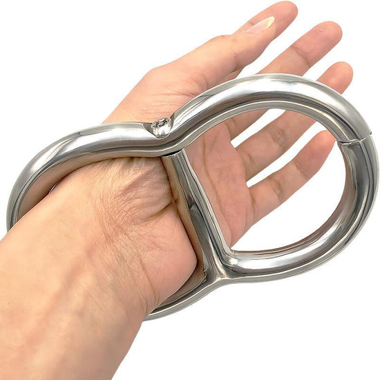THORN GARDEN™ 0.5kg Stainless steel 8 shape handcuffs free shipping