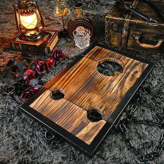 THORN GARDEN™ ELM wooden pillory and free shipping