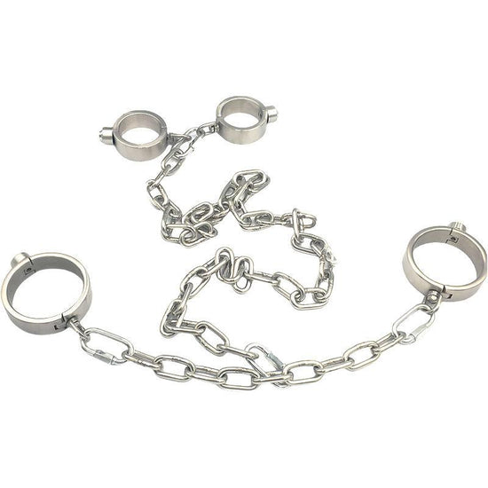 THORN GARDEN™ 3200g 2.5cm heigh Stainless Steel Hand, Foot and Neck Restraint Set