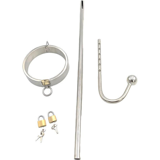 THORN GARDEN™ 1.2kg stainless steel anal hook collar and free shipping